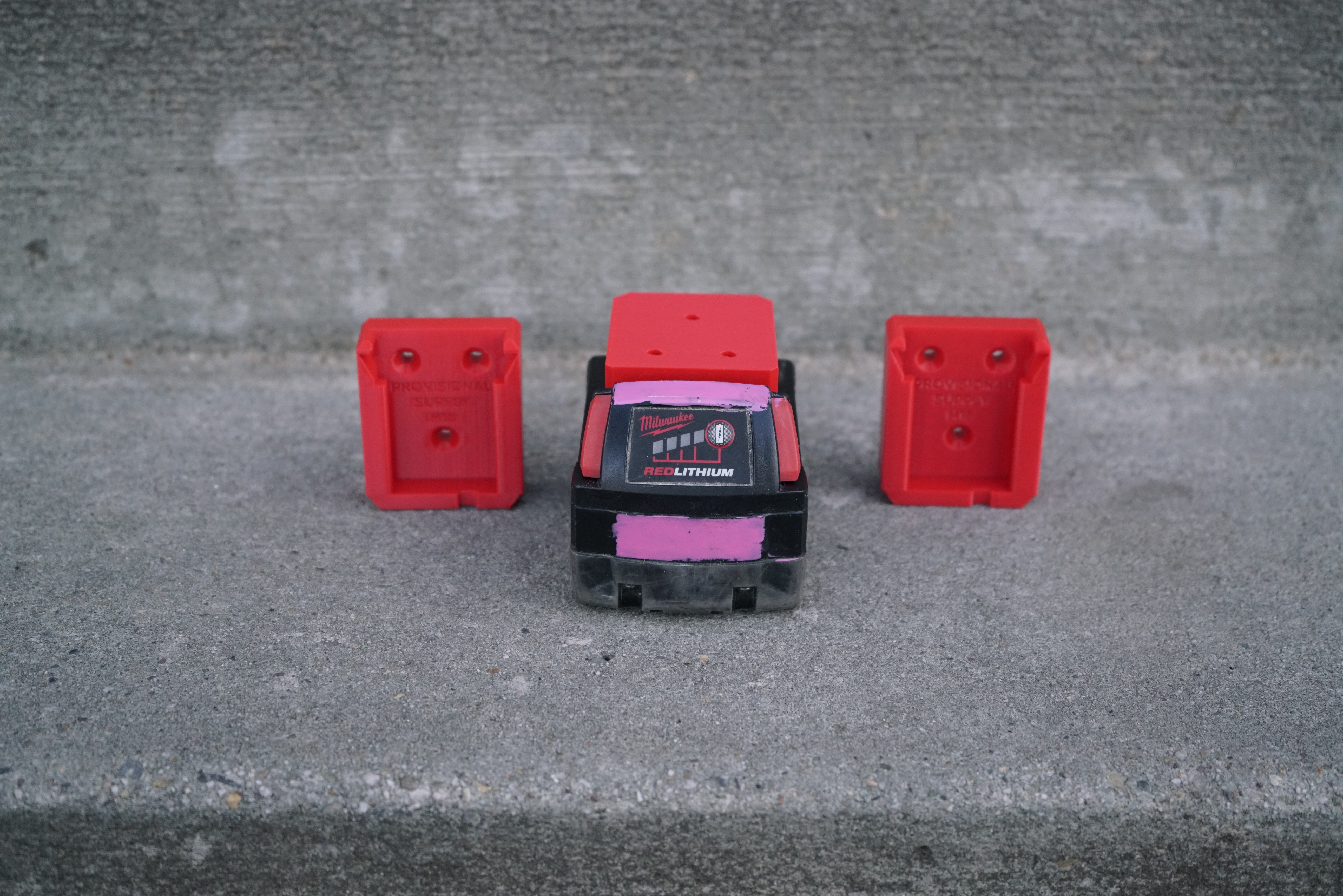 Milwaukee M18 Battery Mounts